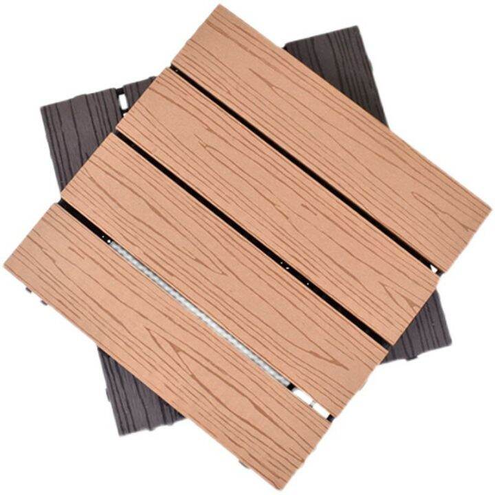 [SG SELLER] Wooden Decking Tile Decking Turf Waterproof Plank DIY