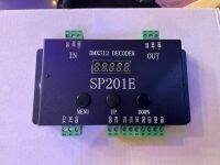 ตัวถอดรหัสตัวควบคุม SP201E DMX512 WS2812B WS2811 DMX เป็น SPI รองรับ ICs