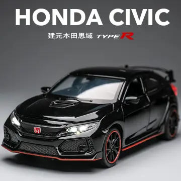 132 Scale Diecast Honda Civic Sedan TypeR JDM Alloy Model Car