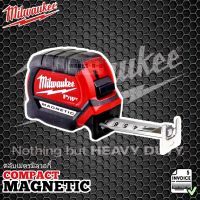 ตลับเมตร MILWAUKEE รุ่น COMPACT MAGNETIC 5M/16FT, 8M/26FT