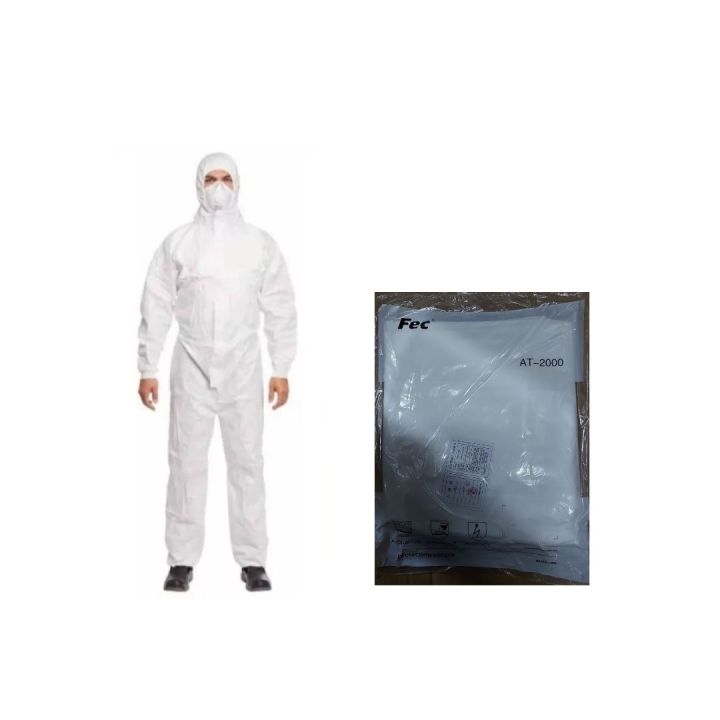 พร้อมส่ง❗❗❗ชุด  PPE  ราคาพิเศษมีจำนวนจำกัด ป้องกันฝุ่น สารเคมี งานพ่นสี ไวรัสต่าางๆ ปกป้องร่างกาย