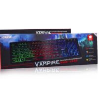 ??OKer  VA-59. OKer  VAMPIRE KEYBOARD. USB  MULI  BACKLIGHT  VA59  มีไฟ