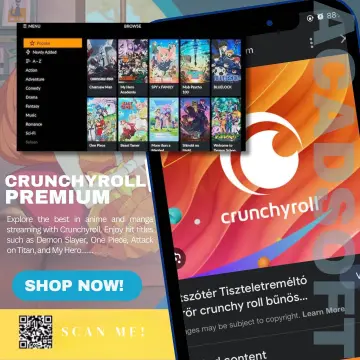 Crunchyroll Premium 30 Dias - Loja LCL - A sua Loja de Games