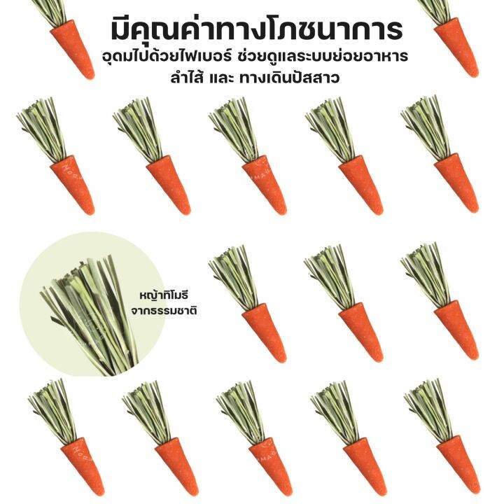 bucatstate-มินิแครอท-แครอทลับฟัน-สำหรับลับฟัน-ขนมแฮมสเตอร์