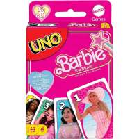 UNO Barbie The Movieการ์ดเกมที่ได้รับแรงบันดาลใจจากภาพยนตร์ การ์ดเกม อูโน่ ลิขสิทธิ์แท้ HPY59