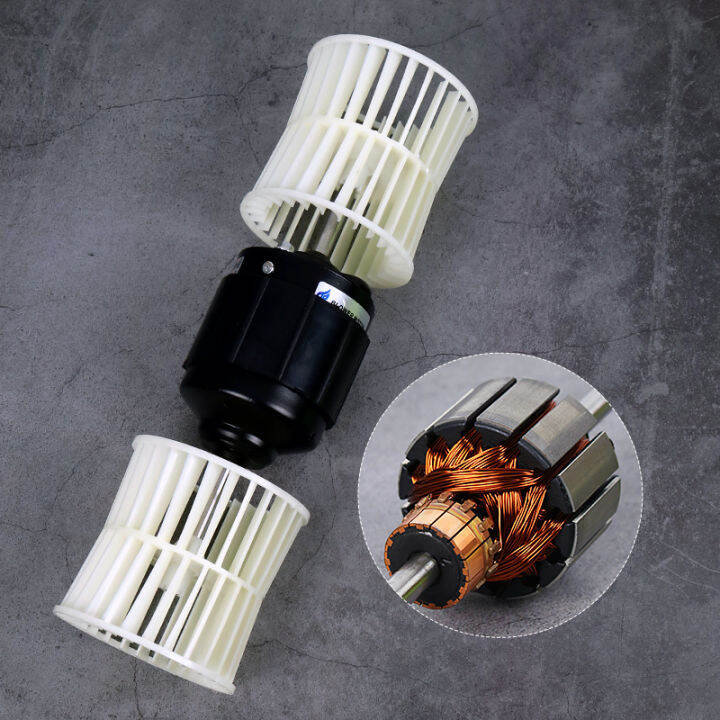 Car Heater Blower Motor Assembly 12V Universal Carbon Brush Air