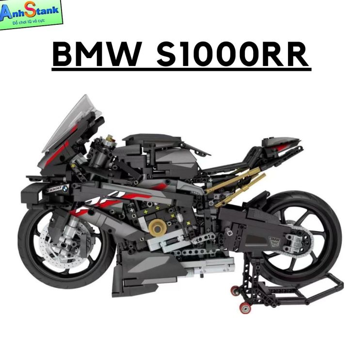 Mô hình Xe mô tô BMW S1000RR 2020 White 112 Chính Hãng Giá Rẻ