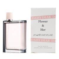 น้ำหอม Flower&amp;Her 25ml กลิ่นหอมดอกไม้ กุหลาบ มะลิ ปนทะเลทราย หอมสะอาดสบายสดชื่น