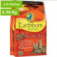 Earthborn-แมว (เนื้อไก่งวง)ทุกช่วงอายุ(ส้ม) 6.36 กิโลกรัม