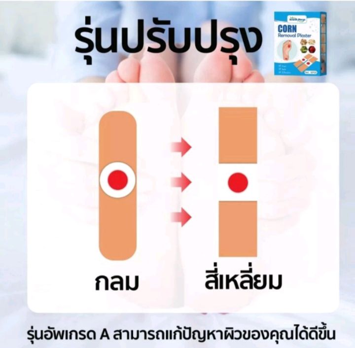 พาสเตอร์แปะตาปลา-1-กล่อง12-แผ่น-ที่ติดหูด-แผ่นแปะตาปลา-หูด