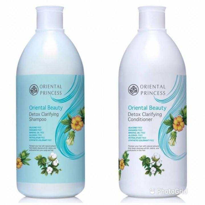 oriental-beauty-mild-nourishing-shampoo-amp-conditioner-แชมพู-และ-คอนดิชันเนอร์-สูตรสำหรับผมแห้งเสีย