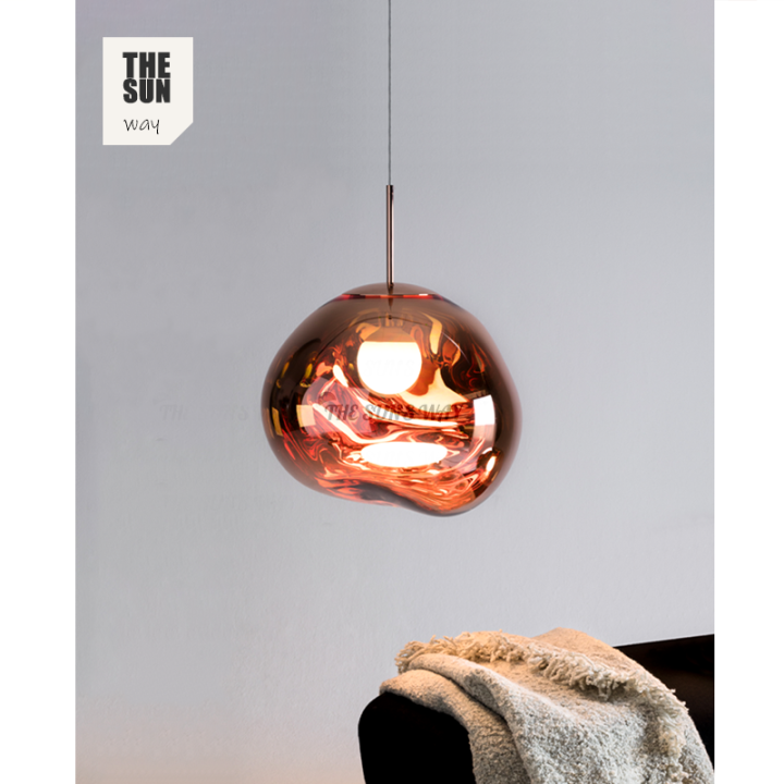 British Lava Lamp Chandelier Bedside Bedroom Villa Creative Bar Counter