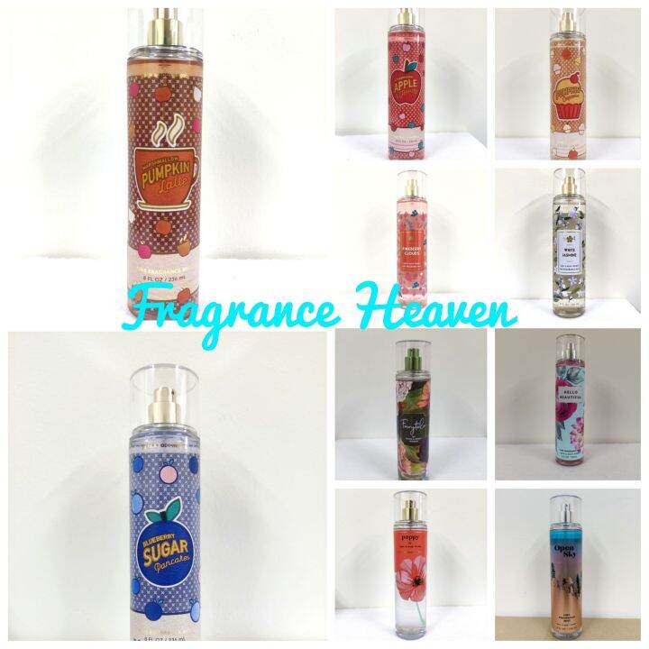 236mL Fine Fragrance Body Mist From Bath And Body Works | Lazada