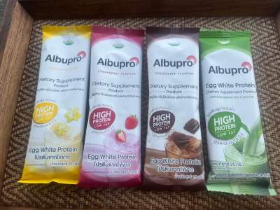 Albupro อัลบูโปร ผลิตภัณฑ์โปรตีนจากไข่ขาว