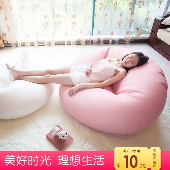 Japanese Style Fabric Beanbag Single Person Bean Bag Sofa Tatami