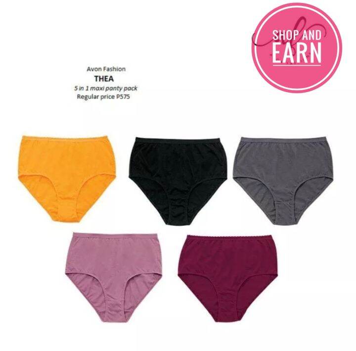 Thea 5in1 maxi panty pack Lazada PH
