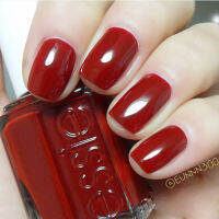 น้ำยาทาเล็บอเมริกัน essie Limited adction 729สีแดงเข้มทำให้ดูขาวไม่ต้องอบไม่สามารถฉีกได้