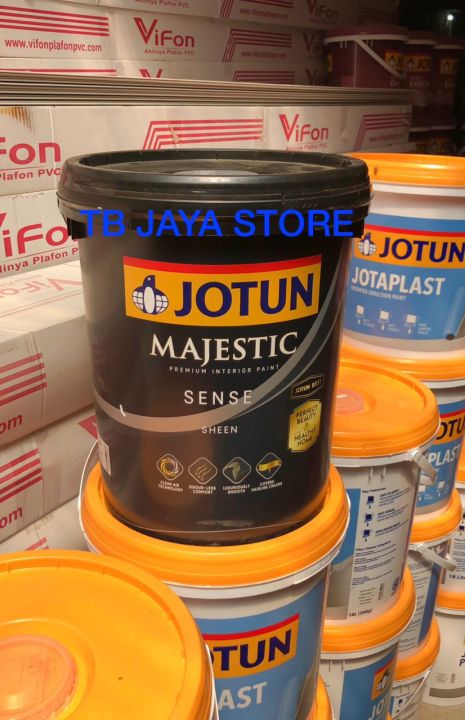 Jotun Majestic Sense Cat Tembok Interior Sheen Pure Barley 1334 20l Lazada Indonesia 5084