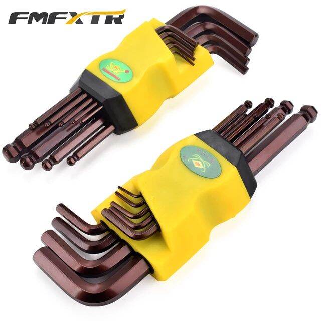 high quality Metric Allen hex Key set Short Ball Ended Allen Key set