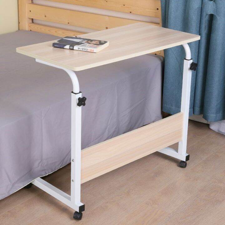 Medical Dining Table Movable Lifting Bedside Table with Wheels Bedside Nursing Table Adjustable