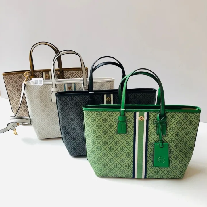 TORY BURCH T MONOGRAM Tote bag Woman's bag shoulder bag handbag cross-body bag coated canvas small 89163/ Large 81964 | Lazada PH TORY BURCH T MONOGRAM Tote bag Woman's bag shoulder bag handbag cross-body bag coated canvas small 89163/ Large 81964 | Lazada PH