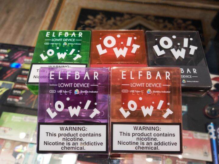 Elfbar Lowit 12000 Puffs Device and Flavour Lazada