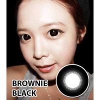 คอนแทคเลนส์ รุ่น Brownie ยี่ห้อ Pitchylens/ Pretty doll ตาโต มีสี ดำ ช๊อกโก มีค่าสายตา