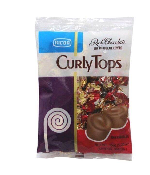 Ricoa Curly Tops Chocolate 150g Lazada Ph