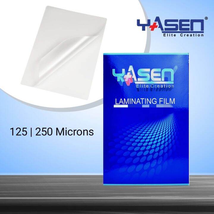 Yasen Laminating Film Long 250 Microns 100 sheets Lazada PH