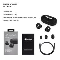 ?? มีสินค้าพร้อมส่ง ?? หูฟัง bluetooth ไร้สาย true wireless Marshall  หูฟังที่ให้รายละเอียดเสียงดีมาก เหมาะสำหรับดูหนังฟังเพลง