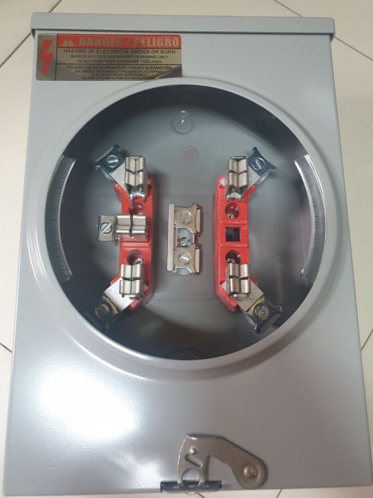 Meter Base Square 5 jaws, 600V, 125 Amperes Lazada PH