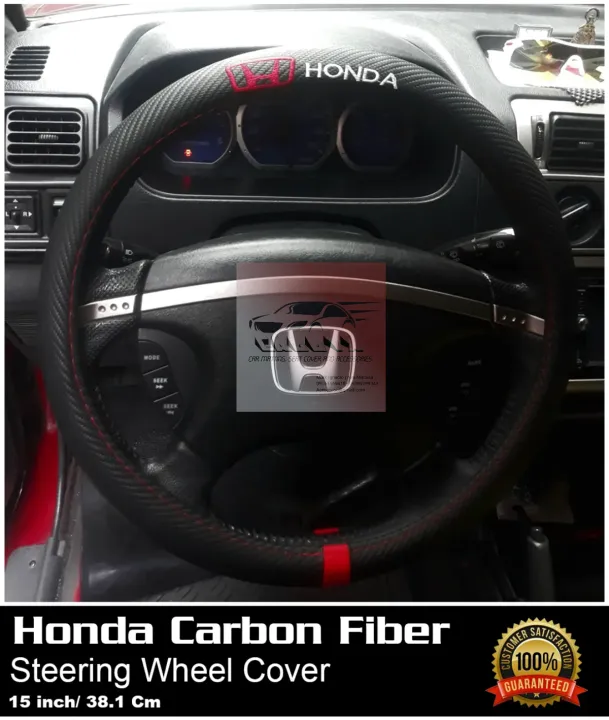 Honda carbon steering wheel cover Lazada PH