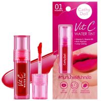 CATHY DOLL VIT C WATER TINT 2.7G ทิ้นท์วิตซี บำรุงปาก สีแน่นติดทน