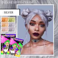 INZANE ทรีทเม้นท์ย้อมสีผม Silver สีเทา (เหมาะกับผมสว่าง)