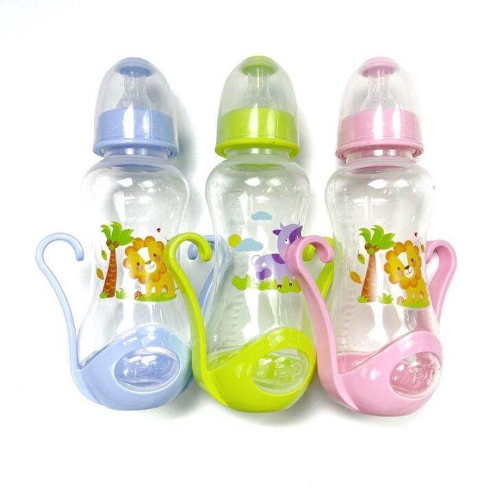 Natural Baby Bottle BPA free soft newborn feeding silicone 240ml