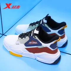 Xtep Men Skateboarding Shoes 2023 Summer New Casual Shoes Trend Sports  Shoes Men's Mesh Breathable Running Shoes 879219310028