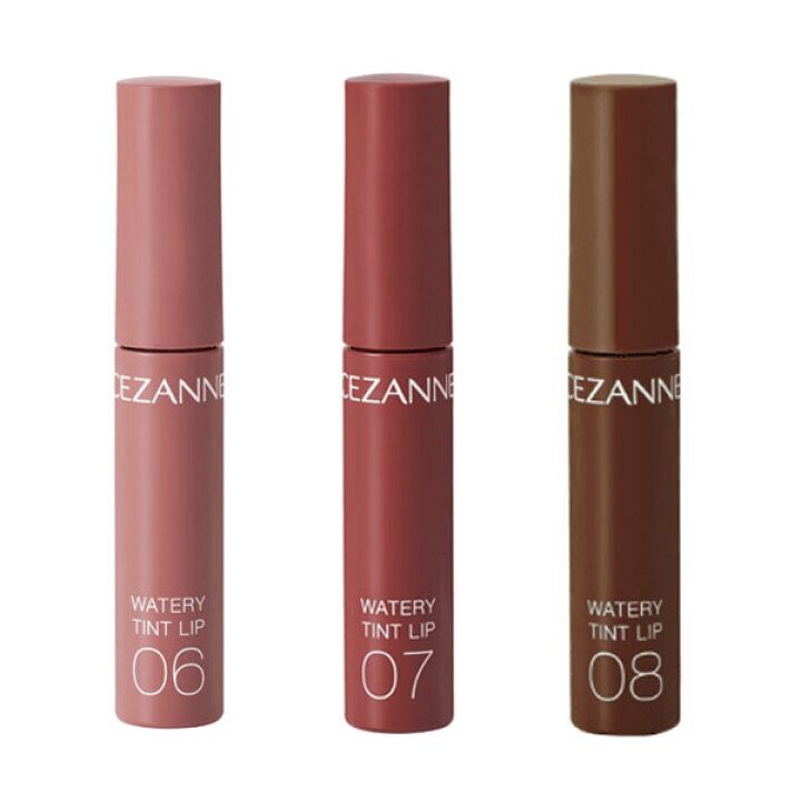 cezanne-watery-tint-lip-ลิปทินท์ผสมออยล์-ให้เติมแต่งริมฝีปากด้วยความชุ่มชื้น-ริมฝีปากฉ่ำวาว