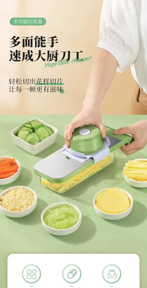 Kitchen multifunctional vegetable cutter potato dicer slicer cucumber  slicer household multifunctional vegetable cutter artifact