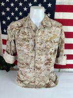 เสื้อทหารอเมริกาแท้,มือ2: USMC พรางทะเลทราย: ไซซ์ Small/Sht :รอบอก 43 นิ้ว