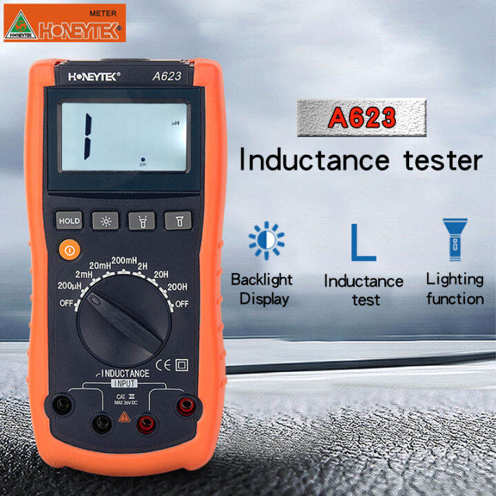 RUZIZAO A623 LCD Digital Multimeter Inductance Meter 200μH200H