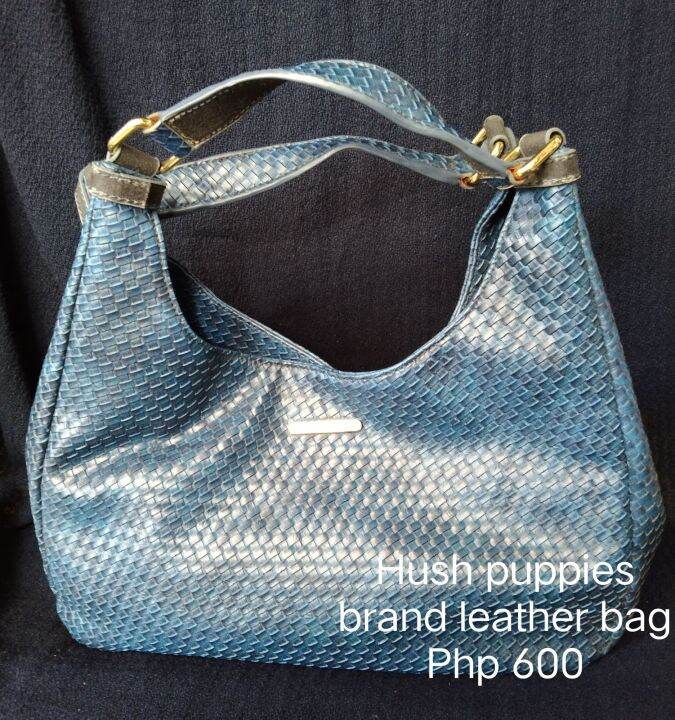 Hush Puppies brand leather kelly bag Lazada PH