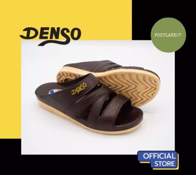 รองเท้าแตะหญิงDENSO รองเท้าแตะกันลื่น รองเท้าแตะเพื่อสุขภาพ รองเท้าเพื่อสุขภาพ รองเท้ายางแท้pvc รองเท้าแตะหญิงพีวีซี Denso Size 6-9