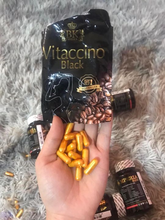 ยาลด-vitaccino-black-แท้100-เช็ด5กระปุก