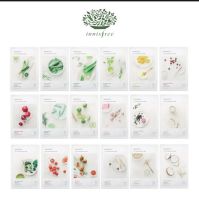 แผ่นมาร์คหน้าสูตรอ่อนโยนคุณค่าจากธรรมชาติ แบรนด์ Innisfree ขนาด20 ML