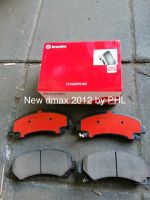 ผ้าเบรคisuzu Dmax mu7 muX ปี2003-2022 brembo new dmax chevrolet corolado ceramic ผ้าเบรคหน้า