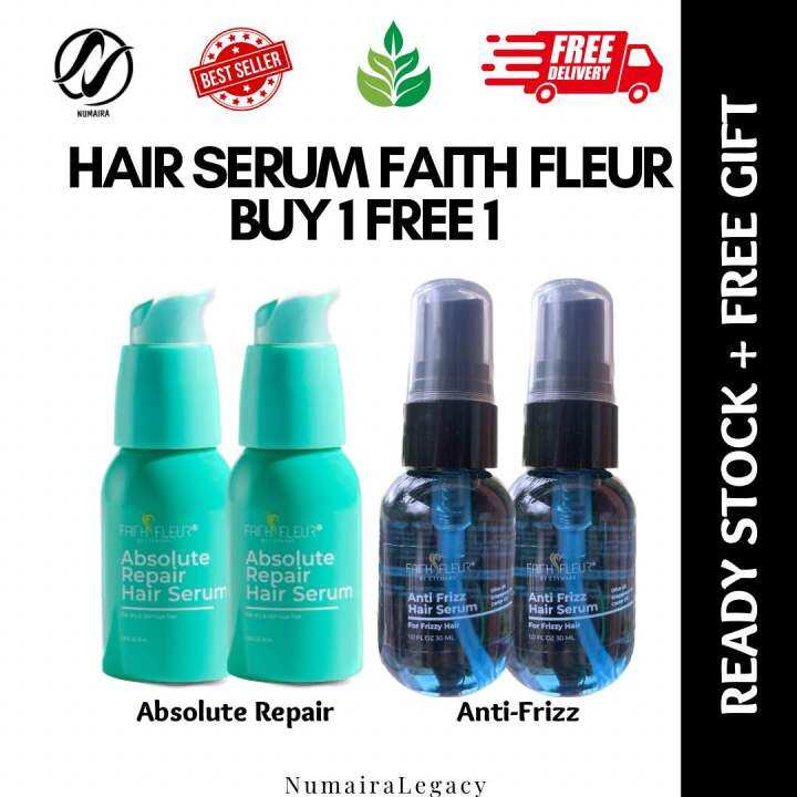 Buy 1 FREE 1 Hair Serum Faith Fleur Lazada