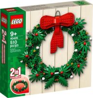 LEGO® Christmas Wreath 2-in-1 40426 - (เลโก้ใหม่ ของแท้ ?% กล่องสวย พร้อมส่ง)