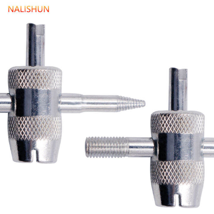 Tire Valve Core Key Deflation Tool Auto Tire Inner Tube Installation