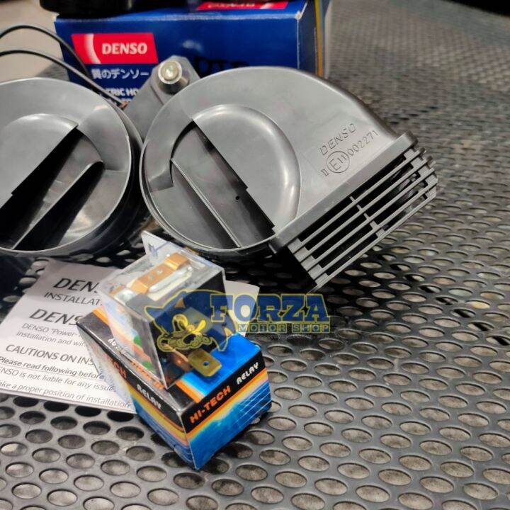 Klakson Keong Denso Waterproof Plus Relay Vario Nmax CBR Satria Ninja