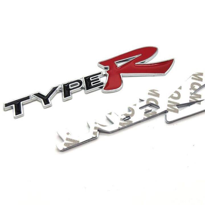 โลโก้-type-r-งานโลหะ-ขนาด-12-3cm-จำนวน-1-ชิ้น